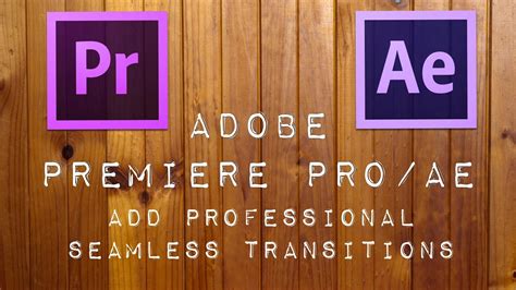 The most useful transitions pack for premiere pro. Transition Pack For Your Adobe Premiere Pro CC / After ...