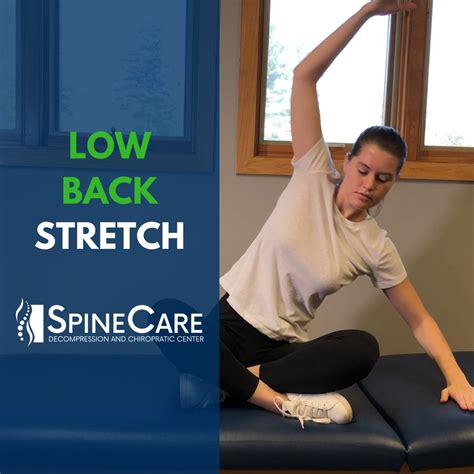 Lower Back Stretch Spinecare Chiropractic In St Joseph Mi