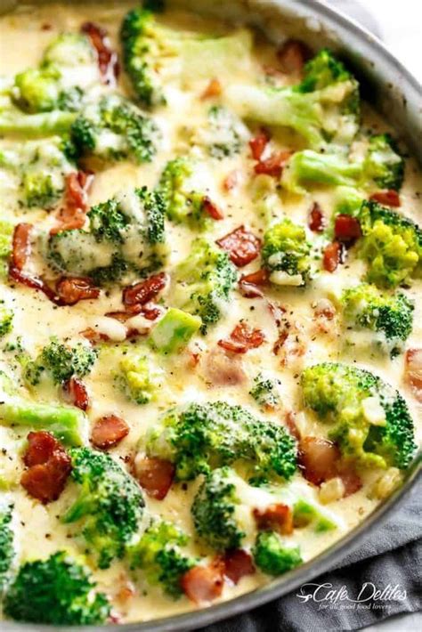 The beans will lose their crispiness as they. Creamy Garlic Parmesan Broccoli & Bacon is an ...
