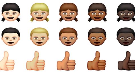 Apples New Multicultural Emoji Are Almost Here The Verge