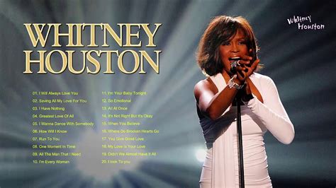 Best Songs Of Whitney Houston 2020 Whitney Houston Greatest Hits Full
