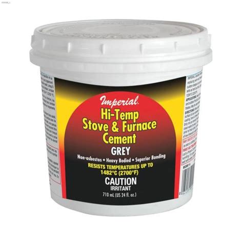 Imperial Manufacturing Group - 3 lb Tub Grey High Temperature Stove