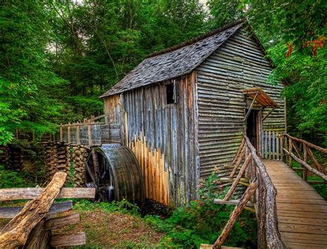 Cable Grist Mill ~ Cades Cove Tennessee Cades Cove Tennessee Smoky