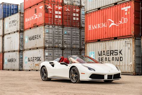 With a crisp spring weekend upon us, we decided to make a pairing, if you will. 2018 Ferrari 488 Spider - White | MVP Miami