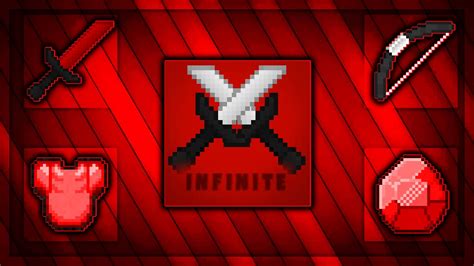 Minecraft Pvp Texture Pack Solrs Red Infinite 32x Edit Youtube
