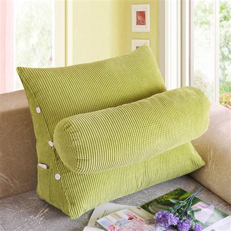 Dodoing Long Pillow Sofa Cushion Zipper Removable Washable Adjustable