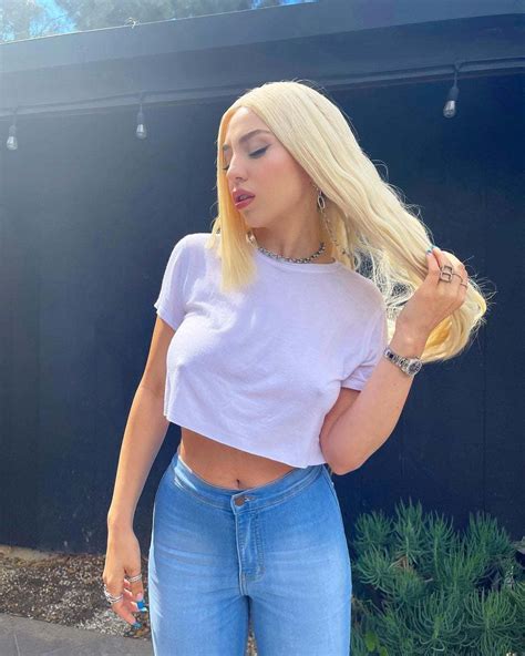 Beautiful Pokies Braless White Crop Top Scrolller