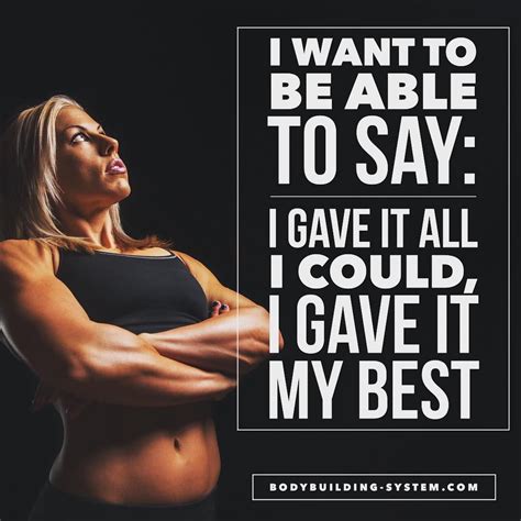 Give It Your Best Bodybuilding Bodybuilders Motivation Success