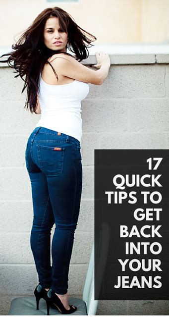17 Quick Ways To Get Back Into Your Skinny Jeans Quick Full Body Workout Slim Thighs Skinny
