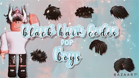Roblox Hair Id Codes 2021 Black Hair Codes For Boys In Bloxburg
