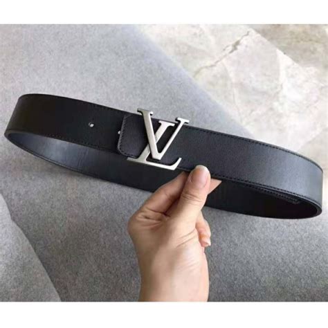 Louis Vuitton Men Lv Initiales 40mm Reversible Belt In Calf Leather