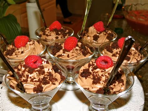 Chocolate Raspberry Mousse Trifles Mousse 8 Oz Block Of