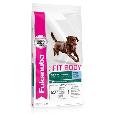 They should recommend a good weight loss food and they can help you set up a diet plan. Eukanuba 30 lb Large Breed Weight Management Dog Food ...