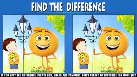 Find The Difference Emoji Spot The Difference Can You