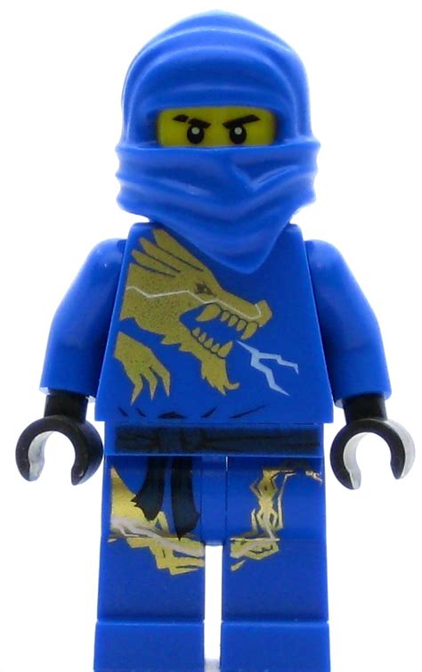 Lego Ninjago Minifigure Jay Dx Dragon Suit