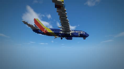 Boeing 737 Max 8 Minecraft Map