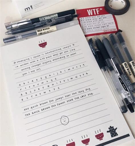Sarah No Instagram “requested Handwriting Sample Pens I Like Writing