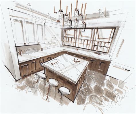 Interior Sketching With Markers Advanced Level Online School Of