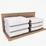 White Folded Towels 3D Model MAX OBJ 3DS FBX MTL  CGTradercom