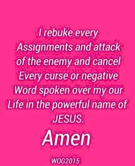 Rebuke The Enemy Powerful Names Spiritual Warfare Prayers Negative
