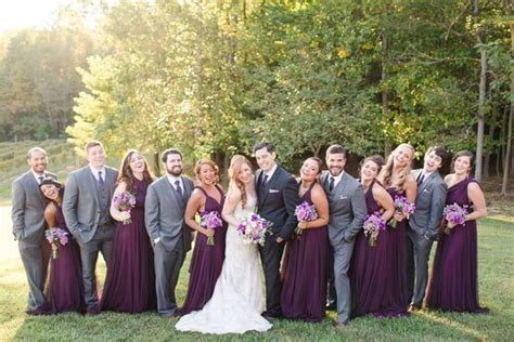 30 Purple And Grey Wedding Color Ideas Chicwedd