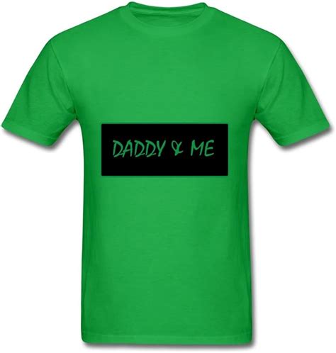 custom daddy and me large t shirt fit for men clothing