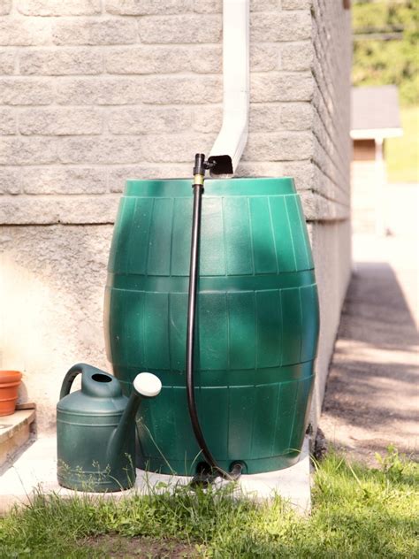 Here's a step by step guide (with photos!) to help you recycle your rainwater. Conserve Water With a Rain Barrel | HGTV