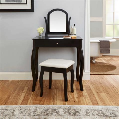 Wooden vanity set kmart kids toddler, vanity sets kmart, kmart vanity hack with tutorial video simplify create inspire, kmart vanity table hack girls diy kids, brown bedroom vanity sets kmart, this mum s kmart fail is the laugh we needed, just kidz vanity table. Traditional Vanity Set | Cheap Vanities | POPSUGAR Home ...