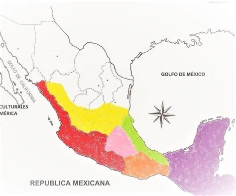 México Antiguo Áreas Culturales Diagram Quizlet