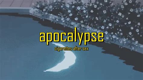 Apocalypse ~ Cigarettes After Sex Slowed Reverb Youtube