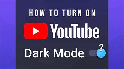 Youtube Dark Mode How To Enable In 2023
