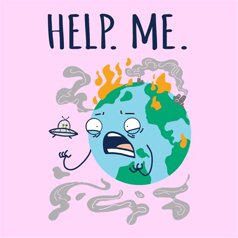 Help Me T Shirts Lookhuman Earth Drawings Save Earth Drawing