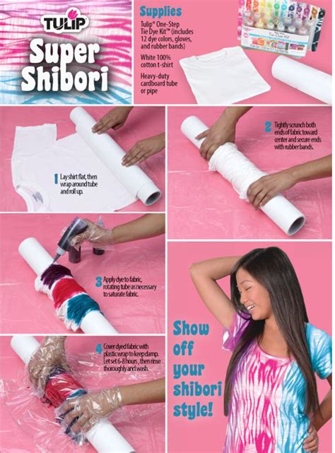 Understanding how a fixative helps. Make a Shibori Styled T-shirt - DIY - AllDayChic