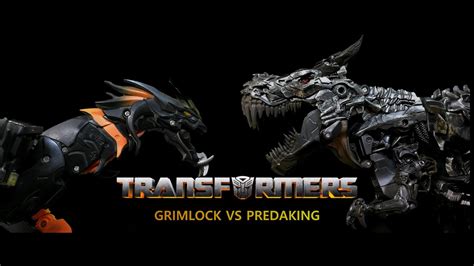 Transformers Grimlock Vs Predaking PelÍcula Completa Youtube