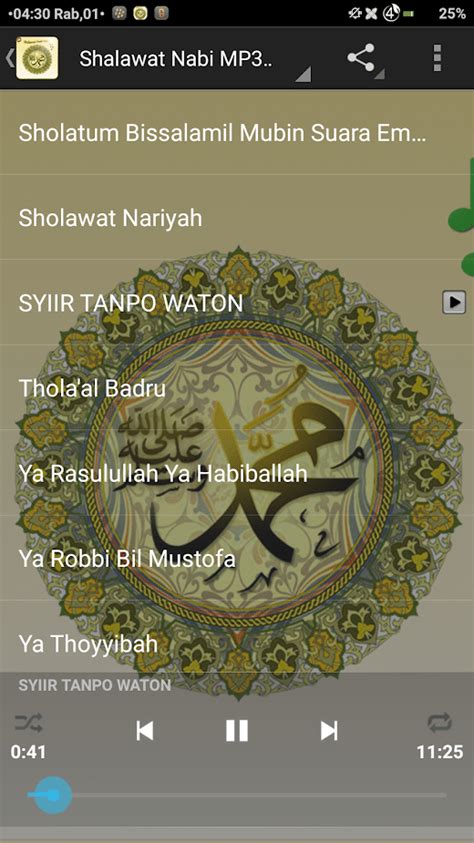 10 Aplikasi Sholawat Nabi Paling Lengkap Di Android