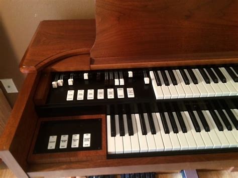 Hammond M3 Spinet Organ Complete Bench And Pedals Reverb