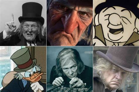 A Christmas Carol And Ebenezer Scrooge Through The Years Los