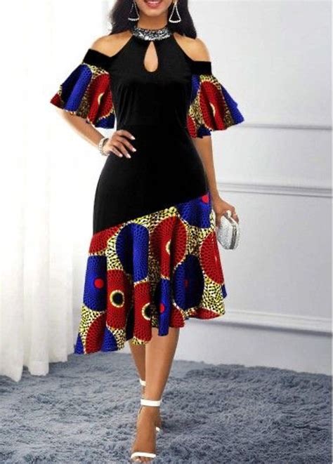 African Print Midi Dress African Print Dress Ankara Etsy Artofit