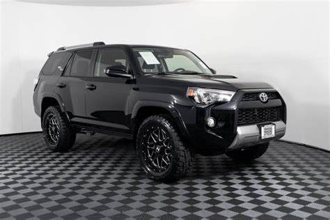 lifted  toyota runner trd  road  suv