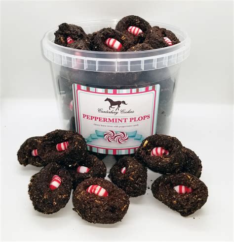 Canterburry Horse Cookies In Peppermint Plops
