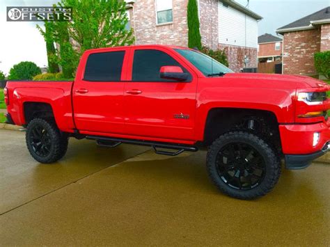 2016 Chevrolet Silverado 1500 With 22x9 27 Oe Performance 150 And 3512