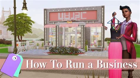 How To Start And Run A Retail Store Sims 4 Get To Work Youtube