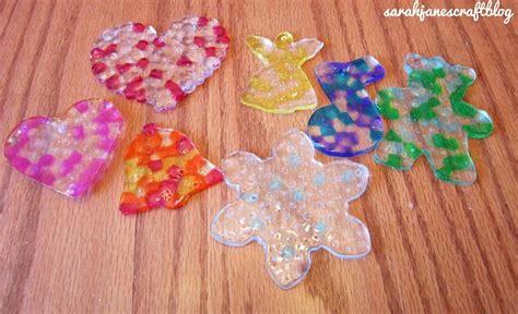 Sarah Janes Craft Blog Melted Pony Bead Ornaments