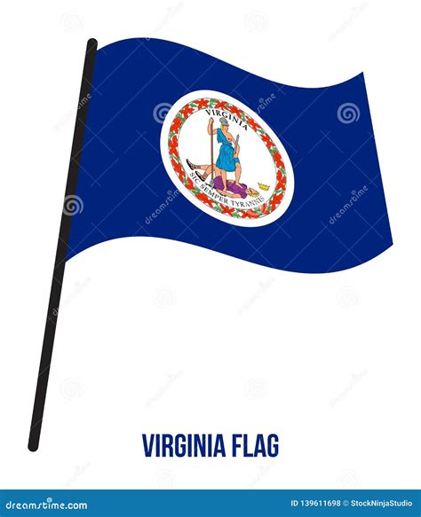 Virginia Us Stock Vector Illustration Of Pole Patriot 139611698