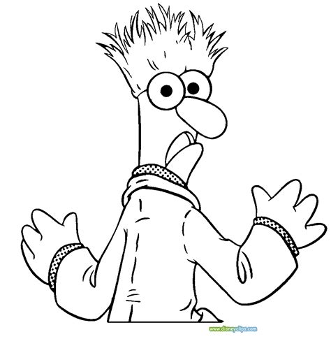 Muppet Animal Coloring Coloring Pages