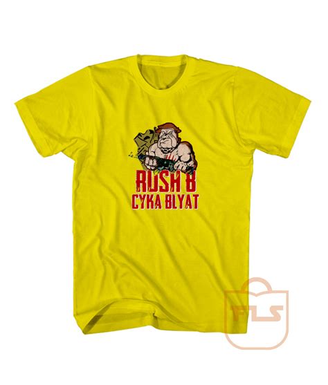 Cyka Blyat Rush B Pubg Custom T Shirts Feroloscom
