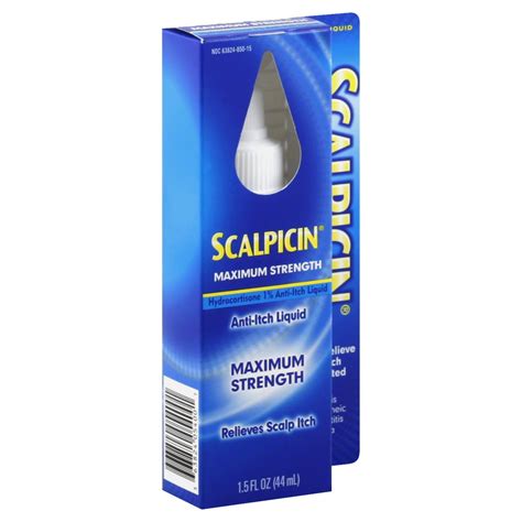 Scalpicin Maximum Strength Clear Anti Itch Liquid Shop Shampoo