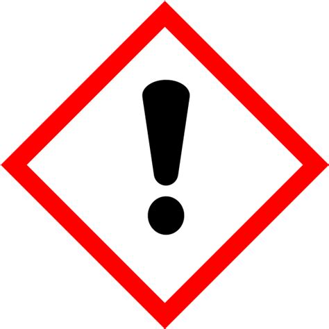 Vector Symbol For Hazardous Substances - Warning Pictogram Clipart ...