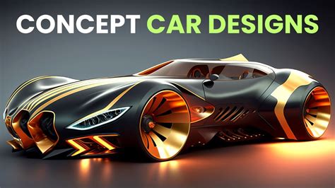 Amazing Concept Car Designs Created By Ai Midjourney Youtube