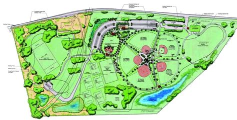 Sports Complex Plan R West Main Park Master Plan Upland Design